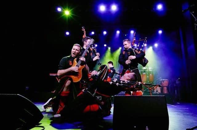 Red Hot Chili Pipers at Sherfield City Hall on April 30.