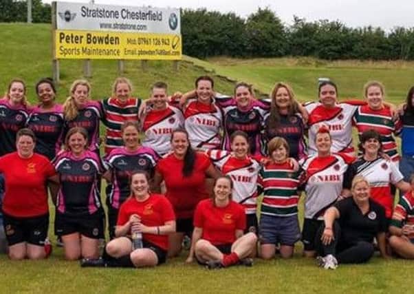 Chesterfield Panthers ladies' at their summer tournament last year.