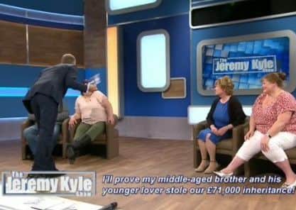 Jeremy Kyle calls Dean and Kelly-Ann 'the scum of the earth' (Photo: ITV).