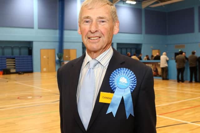 Conservative John Boult who took the Walton (Chesterfield) seat from the Lib Dems.