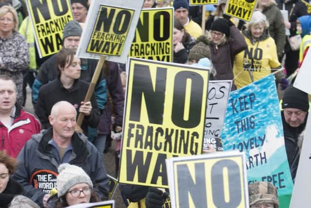 An anti-fracking march/protest starts as Mosborough, collecting more supporters up from Eckington before heading towards Marsh Lane where the company Ineos plan to carry out Fracking

Picture: Sarah Washbourn / www.yellowbellyphotos.com