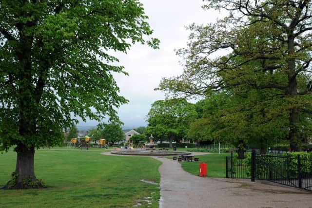 The Green Flag awarded Eastwood Park in Hasland which is a magnet for vandalism according to a local couple living nearby.