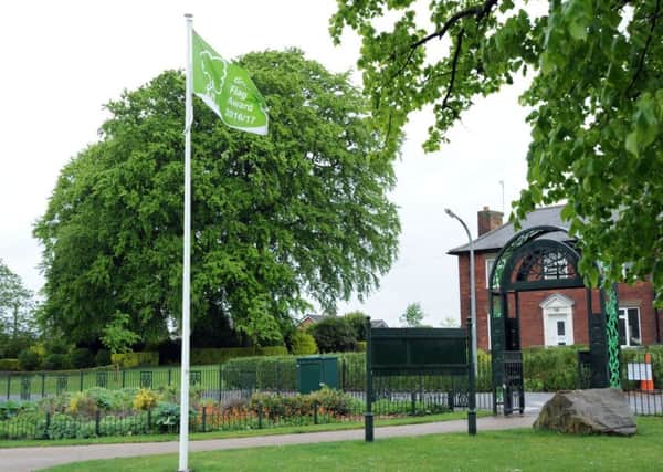 The Green Flag awarded Eastwood Park in Hasland which is a magnet for vandalism according to a local couple living nearby.
