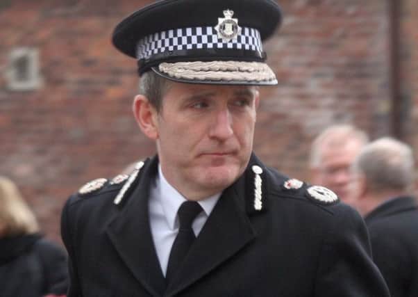 Derbyshire's Chief Constable Mick Creedon.