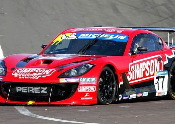 Race ace Seb Perez in action during the Michelin Ginetta GT4 Supercup Championship. (PHOTO BY: Paul Horton Photography)