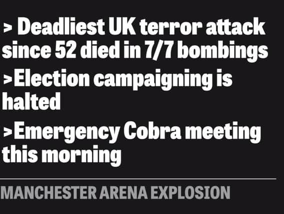 Twenty people were killed and 59 injured in last night's attack.