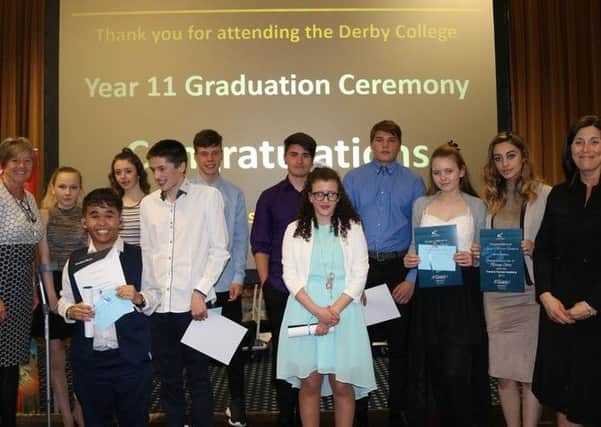 Derby College year 11 graduation.