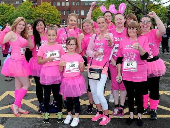 Chesterfield's 5k Race for Life takes place on Sunday.