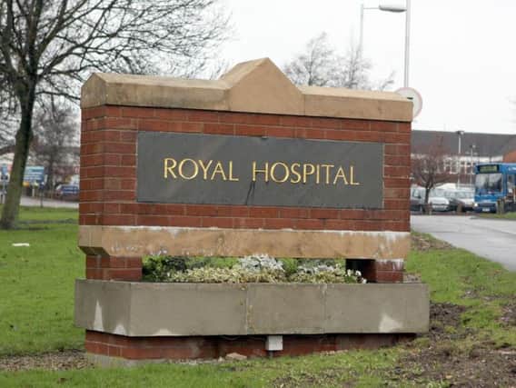 Chesterfield Royal Hospital.