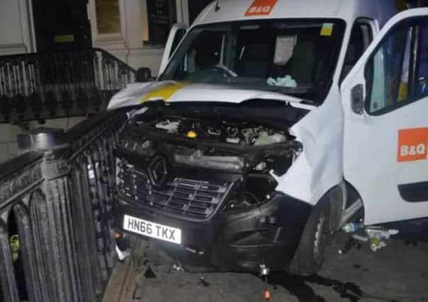 The three men failed to provide payment details to hire a 7.5 tonne van they were planning using in the attack, and the vehicle was not picked up which led to them usinga smaller van from a DIY store instead.