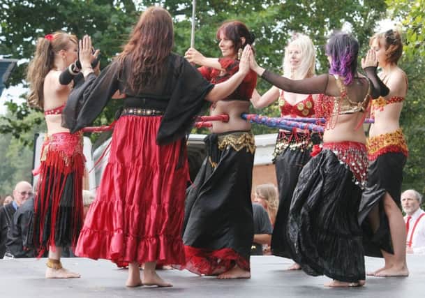 SP92000 Belly Dance Flames at Chesterfield day of dance.