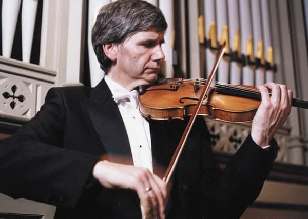 Northern Chamber Orchestra artistic director, violinist Nicholas Ward.
