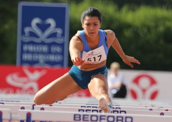 Alicia Barrett, who enjoyed a fine debut for the senior British team in France.