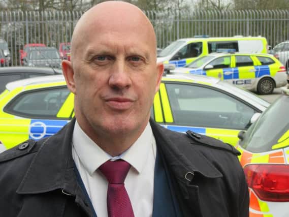 DC Kevan Handley of Derbyshire Police led the investigation into the crash for cash scam.