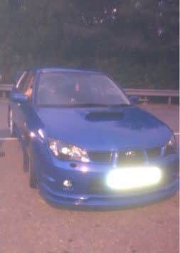 Police targeted a car cruising event on the M1 on Sunday.