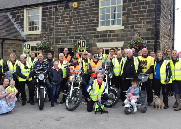 The ride started at The Fox & Hounds pub in Marsh Lane.