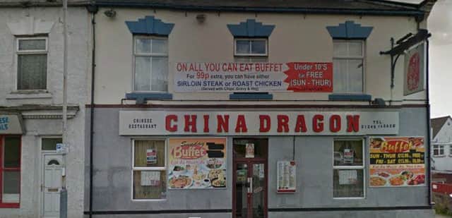 China Dragon: 72 High Street, New Whittington, Chesterfield, S43 2AJ. Picture: Google Maps.