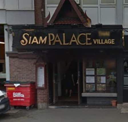 Siam Palace: 9 Lordsmill Street, Chesterfield, S41 7RW. Picture: Google Maps