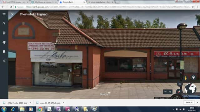 Zaika: Wardgate Way, Chesterfield, S40 4SL. Picture: Google Maps