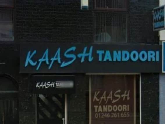 Kaash Tandoori: 375 Sheffield Road, Chesterfield, S41 8LL. Picture: Google Maps