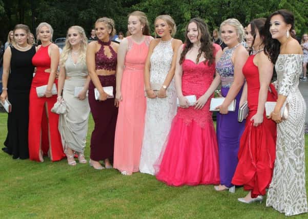The Year 11 prom at Tupton Hall School.