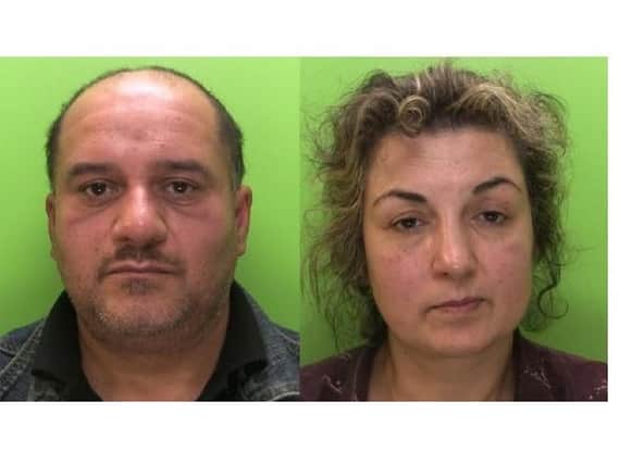 Dariusz Parczewski and Bozena Parczewska. Picture issued by Nottinghamshire Police.