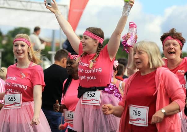 Runners at Race for Life