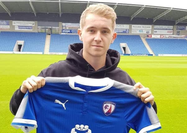 Louis Reed is a Spireite for a season (Pic: Tina Jenner)