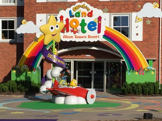 Alton Towers has opened a CBeebies Land Hotel. Picture: Jon Ball.