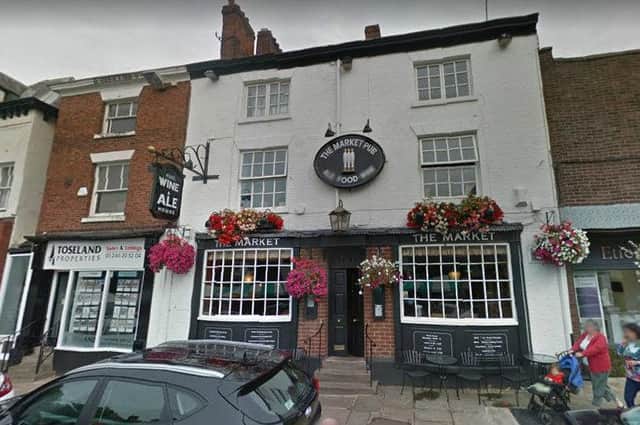 The Market Pub: 95 New Square, Chesterfield, S40 1AH. Picture: Google Maps