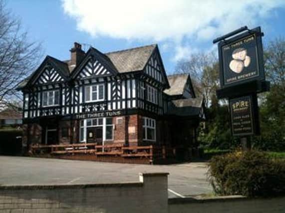 The Three Tuns: 135 Cemetery Road, Dronfield, S18 1XX. Picture: Google Maps