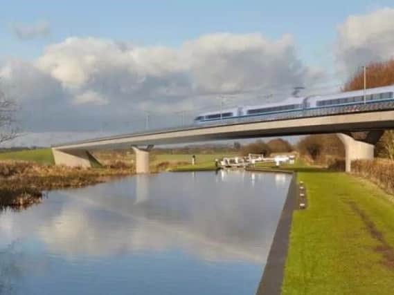 Chesterfield Borough Council leader Councillor Tricia Gilby has welcomed the decision to bring the HS2 rail line through Chesterfield.