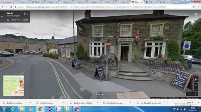 Castle Inn: Castle Street, Bakewell, DE45 1DU. Picture: Google Maps