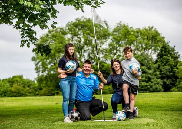 Footgolf is fun for all the family