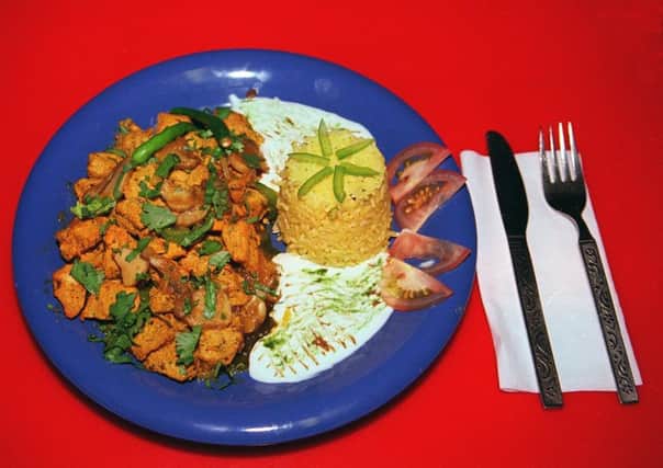 The jalfrezi is the East Midlands' favourite curry.