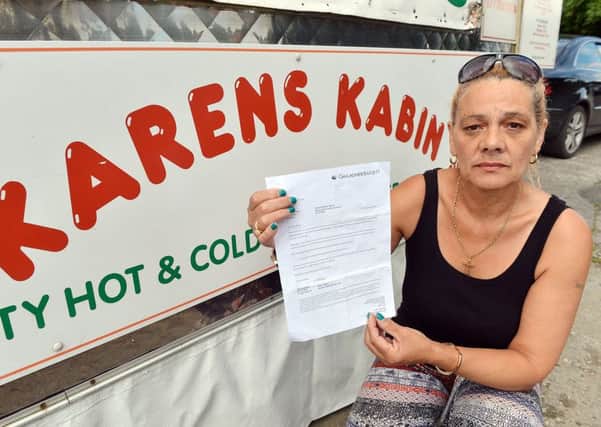 Karen's Kabin has still not been repaired.