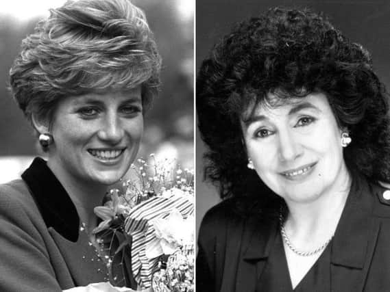 Diana, Princess of Wales, and Rita Rogers.