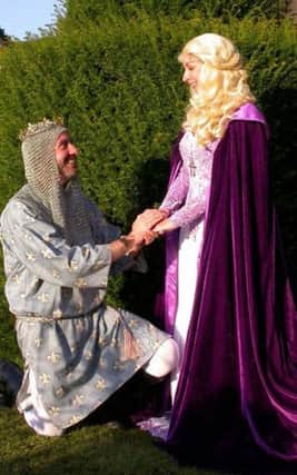David Partridge and Rachael-Louisa Bray in Present Company's production Camelot.