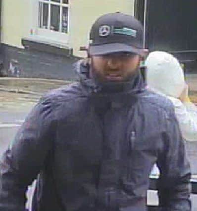 Derbyshire Police would like to speak to this man after a bank card was stolen in Chesterfield