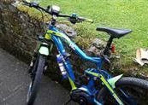 Police are appealing for information to recover a stolen mountain bike, pictured.