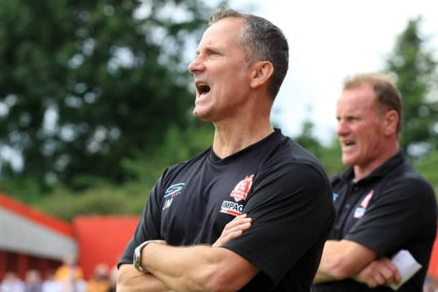 Alfreton Town manager John McDermott
Picture: Chris Etchells