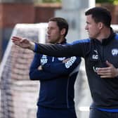 Chesterfield manager Gary Caldwell
 is happy with his recent dealings.