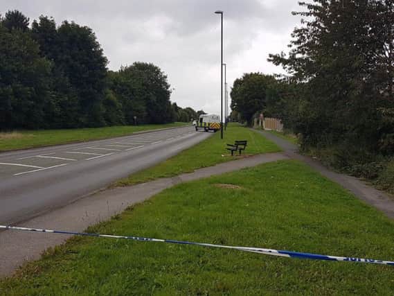 Part of Loundsley Green Road was shut for several hours after the incident.