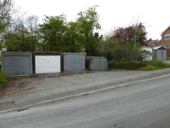 This garage site on Newbridge Street, Old Whittington had a guide price of 10,000 and sold for 54,000.