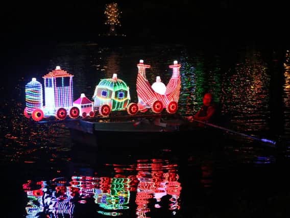 An In the Night Garden themed boat. Photos by Jason Chadwick.