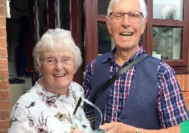 Iris and Norman Laud of Wirksworth have celebrated their Diamond Wedding Anniversary