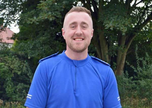 New Chesterfield PCSO, Charlie Richmond.
