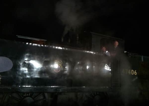 Steve Dolton (Shunter) and Jake Hirst (Runway) in Down The Line at Barrow Hill Roundhouse