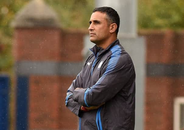 Chesterfield's new manager Jack Lester. Photo: Andy Roe.