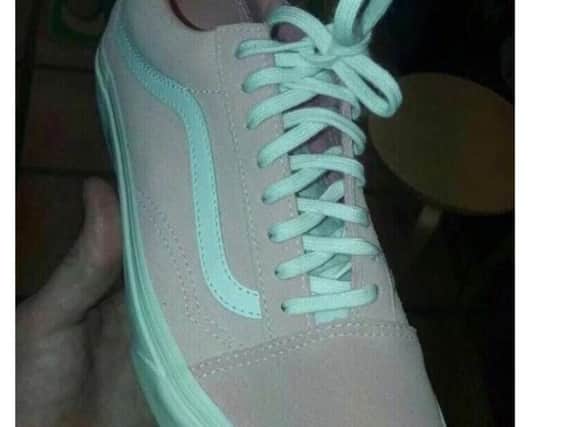 Teal and grey or pink and white?